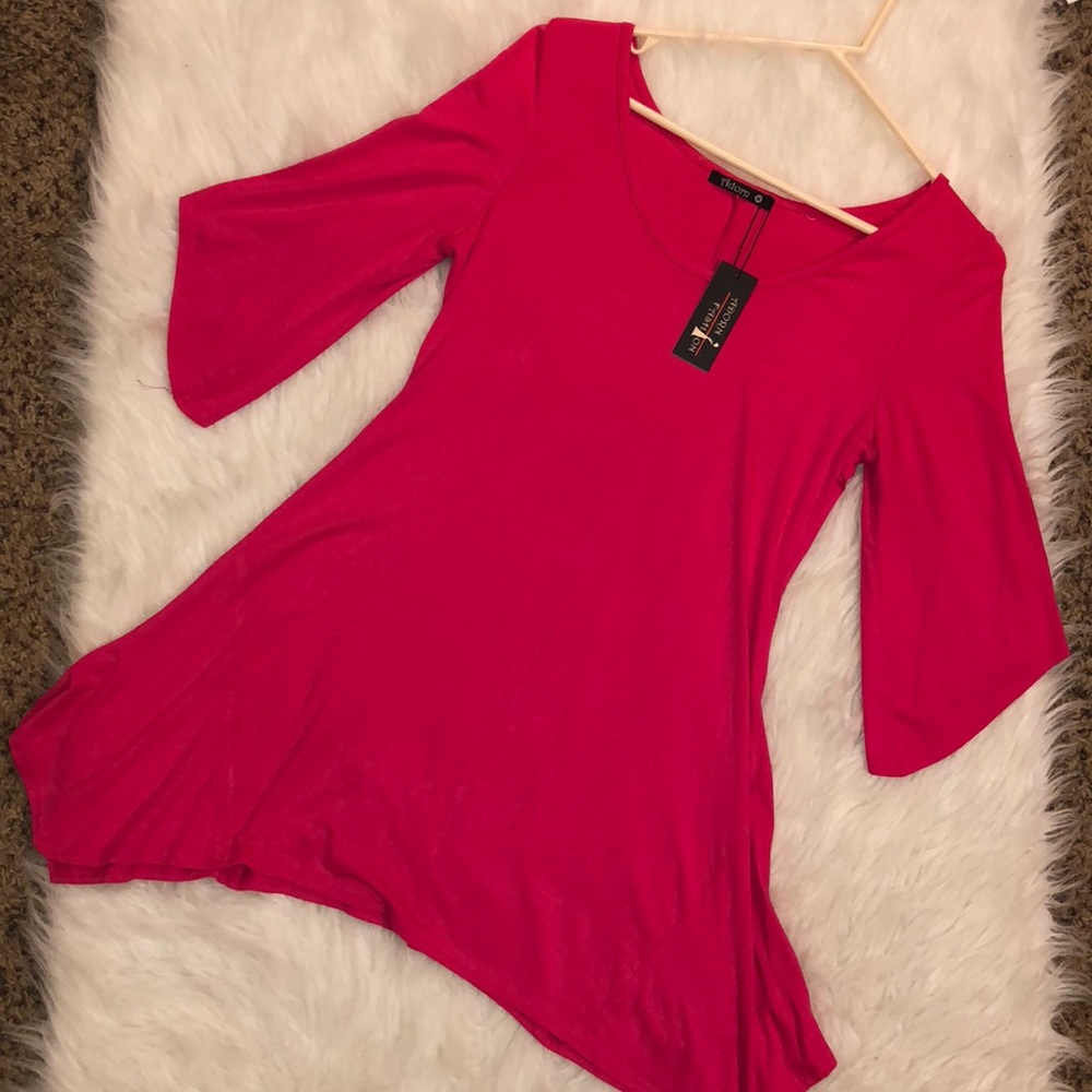 New Pink Adorn Top